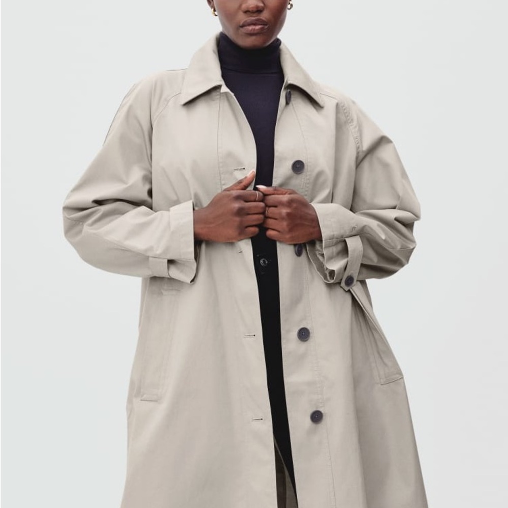 Everlane 'The Long Mac Coat' Trench Coat